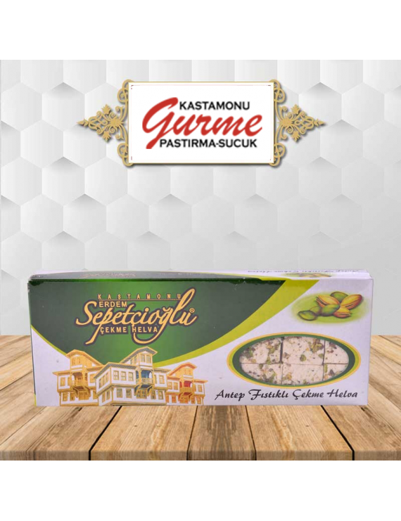 Antep Fıstıklı Çekme Helva 410gr
