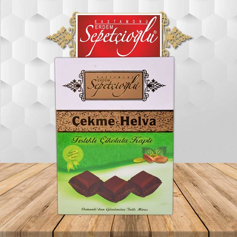 Çikolata Fıstıklı Çekme Helva